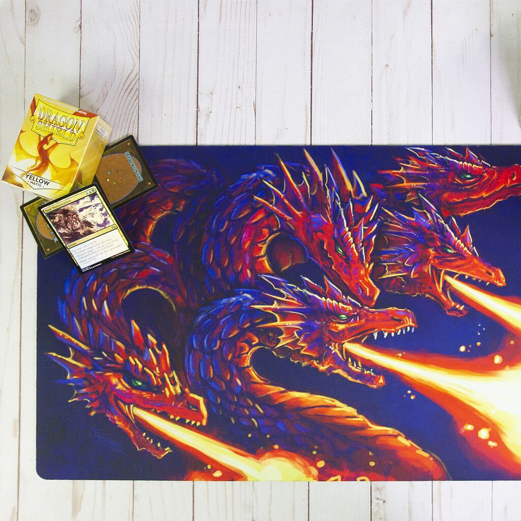 Yellow Seeker Playmat - Premium Playmat from Inked Gaming - Just $34.99! Shop now at Game Crave Tournament Store