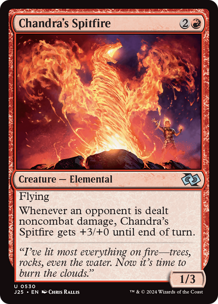 Chandra's Spitfire (J25-530) - Foundations Jumpstart - Premium MTG Single from Wizards of the Coast - Just $0.25! Shop now at Game Crave Tournament Store