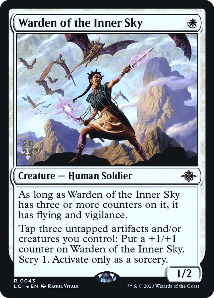 Warden of the Inner Sky (PLCI-43S) - The Lost Caverns of Ixalan Promos Foil - Premium MTG Single from Wizards of the Coast - Just $0.82! Shop now at Game Crave Tournament Store