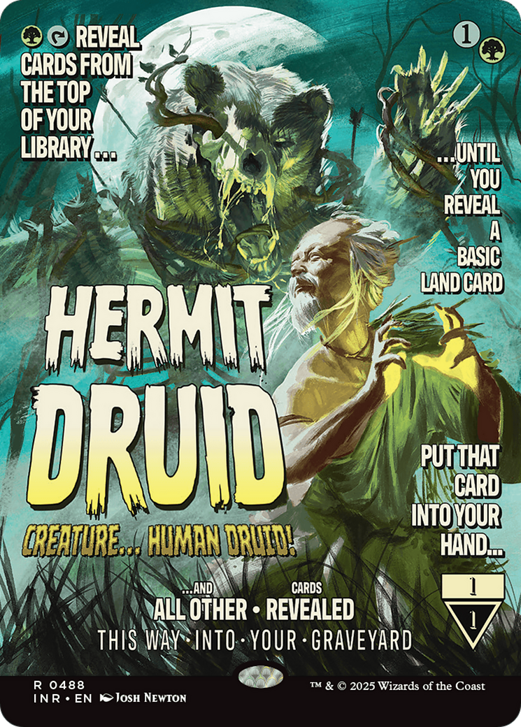 Hermit Druid (Showcase) (-488) - Innistrad Remastered Foil - Premium MTG Single from Wizards of the Coast - Just $8.01! Shop now at Game Crave Tournament Store
