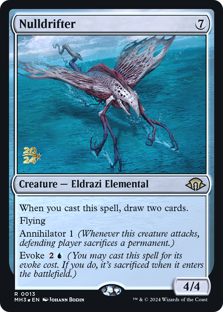Nulldrifter (PMH3-13S) - Modern Horizons 3 Promos Foil - Premium MTG Single from Wizards of the Coast - Just $3.30! Shop now at Game Crave Tournament Store