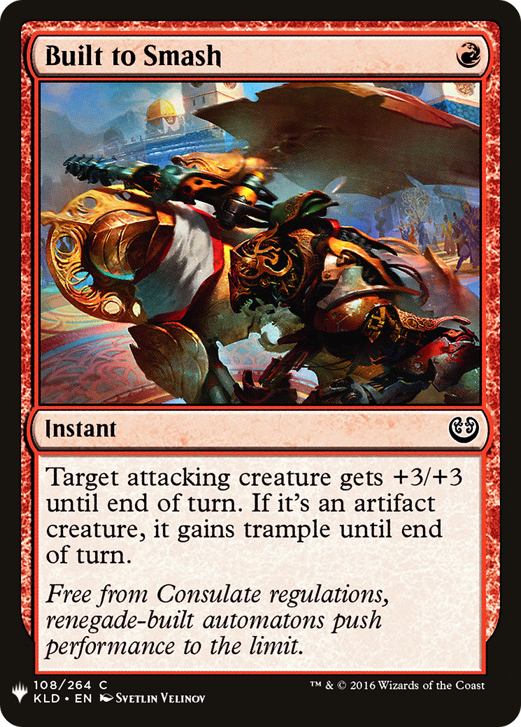Built to Smash (MB1-878) - Mystery Booster