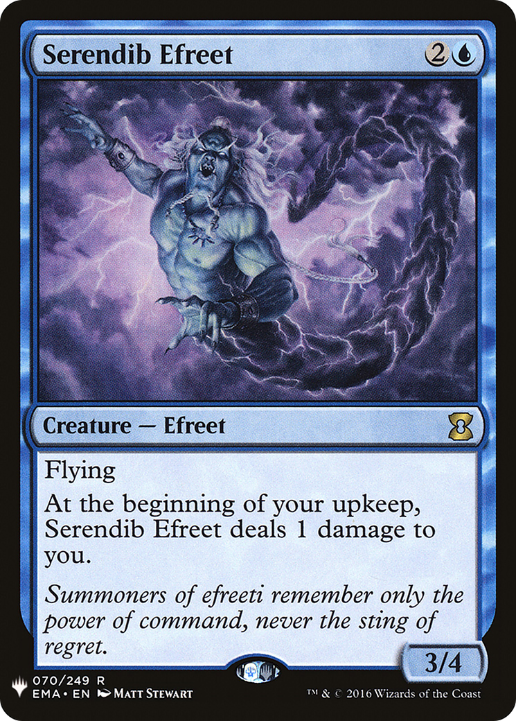 Serendib Efreet (MB1-484) - Mystery Booster