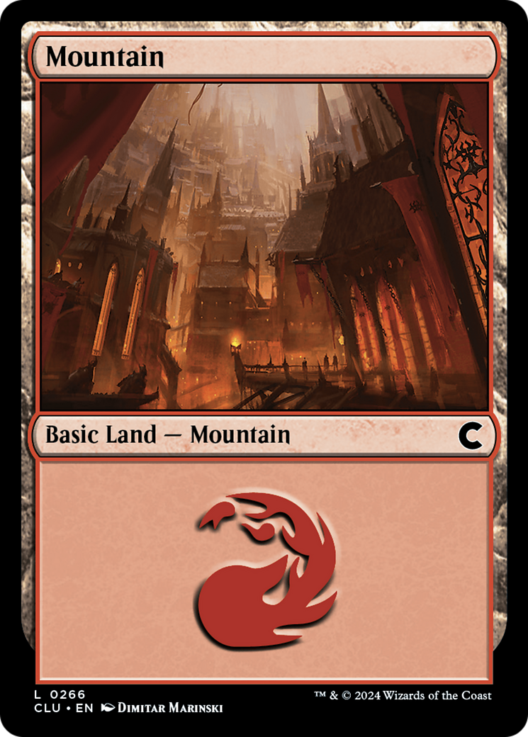 Mountain (CLU-266) - Ravnica: Clue Edition - Premium MTG Single from Wizards of the Coast - Just $0.25! Shop now at Game Crave Tournament Store