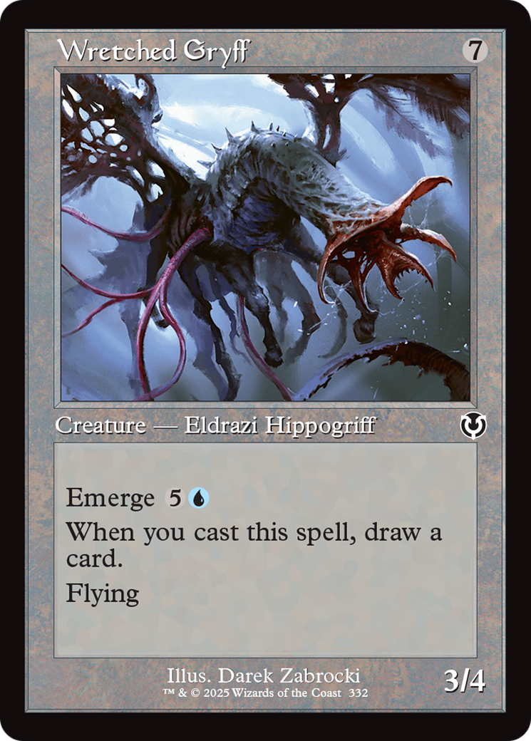 Wretched Gryff (Retro Frame) (-332) - Innistrad Remastered - Premium MTG Single from Wizards of the Coast - Just $0.25! Shop now at Game Crave Tournament Store