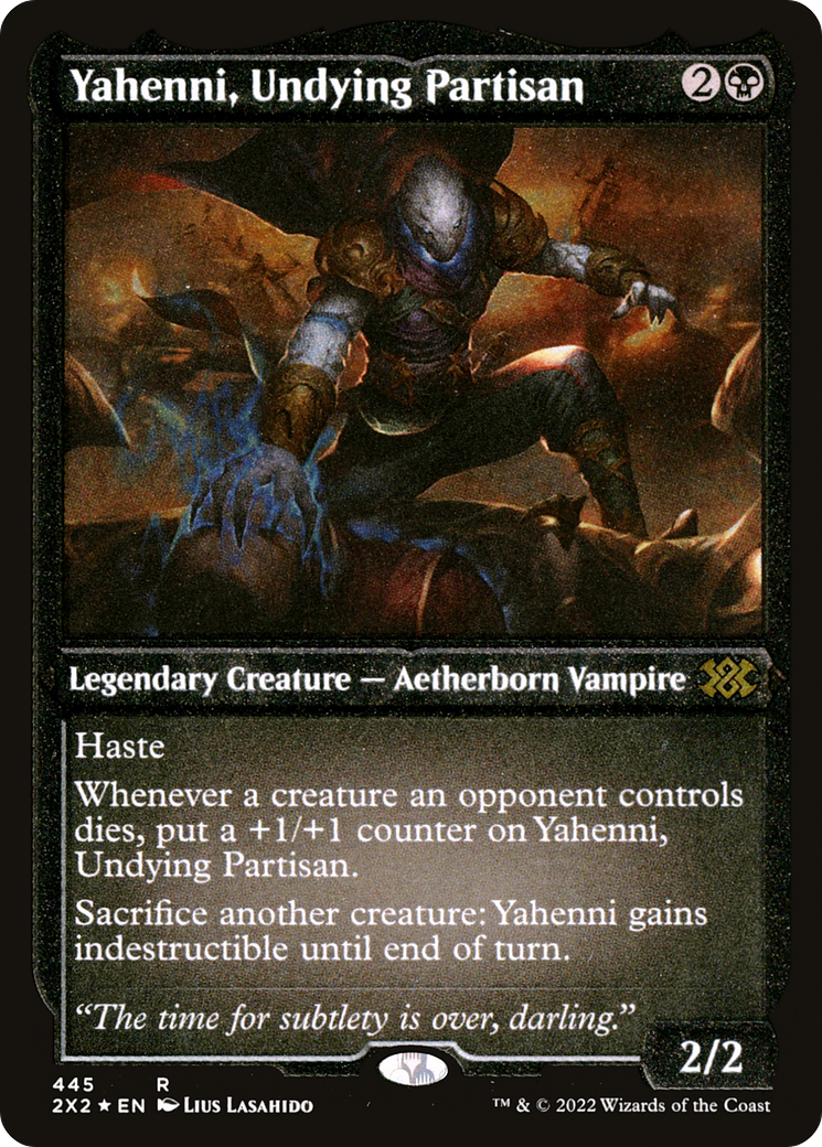 Yahenni, Undying Partisan (Foil Etched) (2X2-445) - Double Masters 2022 Foil