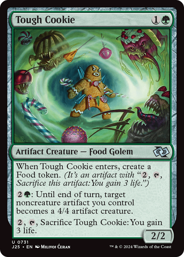 Tough Cookie (J25-731) - Foundations Jumpstart - Premium MTG Single from Wizards of the Coast - Just $0.25! Shop now at Game Crave Tournament Store