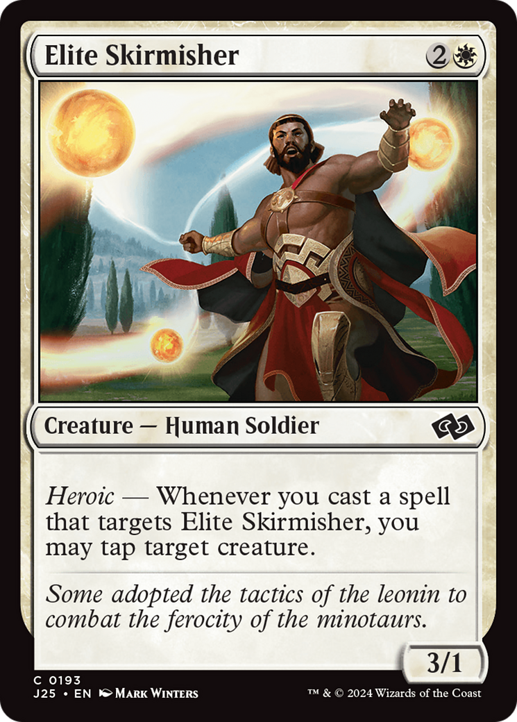 Elite Skirmisher (J25-193) - Foundations Jumpstart - Premium MTG Single from Wizards of the Coast - Just $0.25! Shop now at Game Crave Tournament Store
