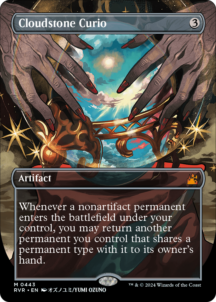 Cloudstone Curio (RVR-443) - Ravnica Remastered (Borderless) - Premium MTG Single from Wizards of the Coast - Just $8.39! Shop now at Game Crave Tournament Store