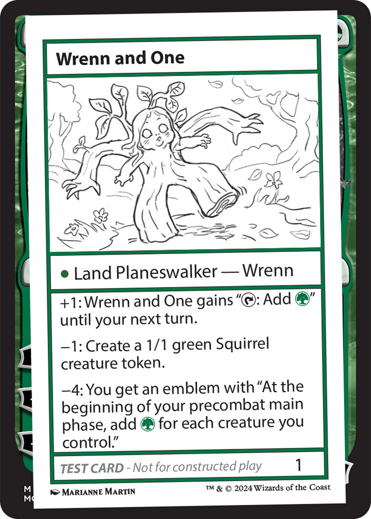 Wrenn and One (MB2-385) - Mystery Booster 2 - Premium MTG Single from Wizards of the Coast - Just $0.91! Shop now at Game Crave Tournament Store