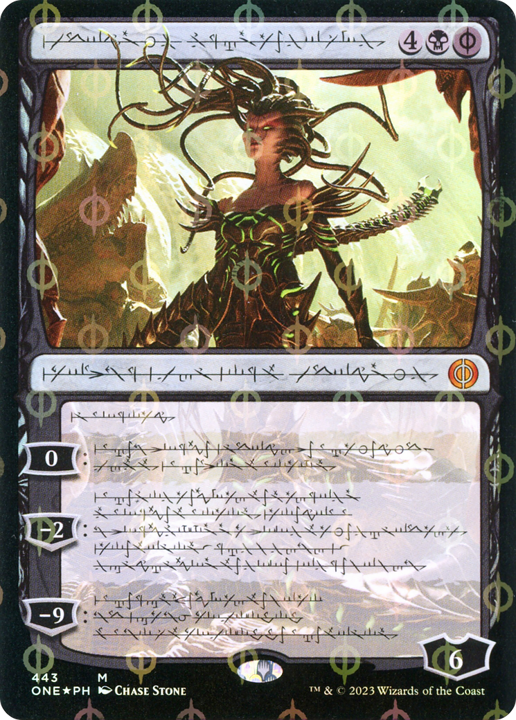 Vraska, Betrayal's Sting (ONE-443) - Phyrexia: All Will Be One: (Showcase) Foil - Premium MTG Single from Wizards of the Coast - Just $7.14! Shop now at Game Crave Tournament Store