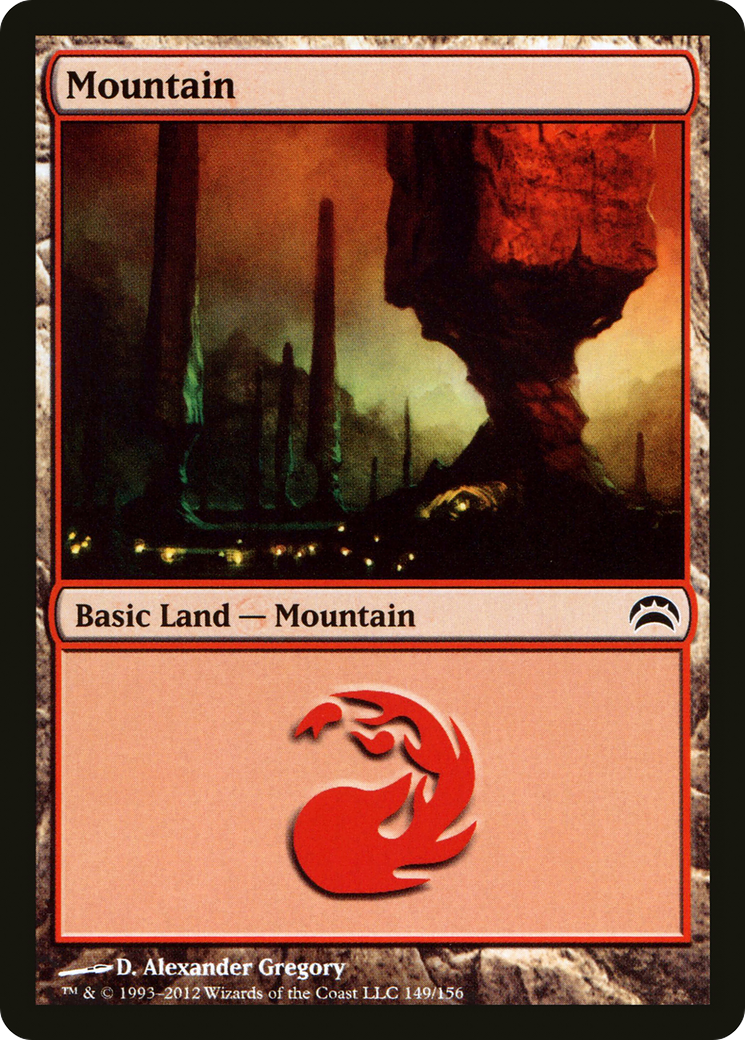 Mountain (PC2-149) - Planechase 2012 Foil