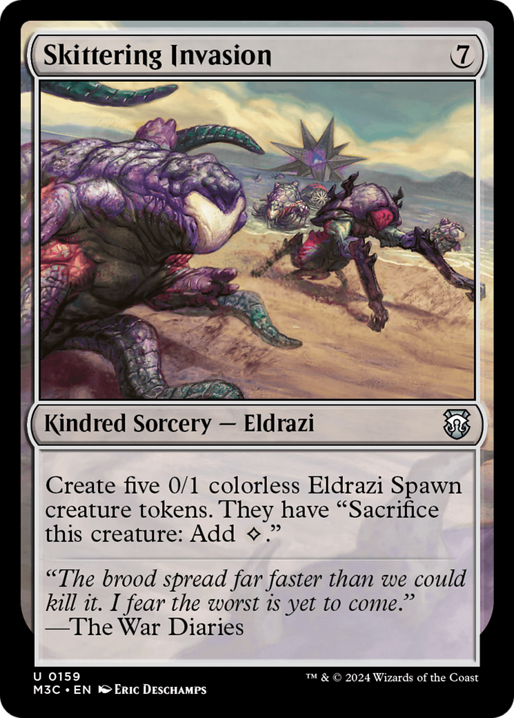 Skittering Invasion (M3C-159) - Modern Horizons 3 Commander - Premium MTG Single from Wizards of the Coast - Just $0.25! Shop now at Game Crave Tournament Store