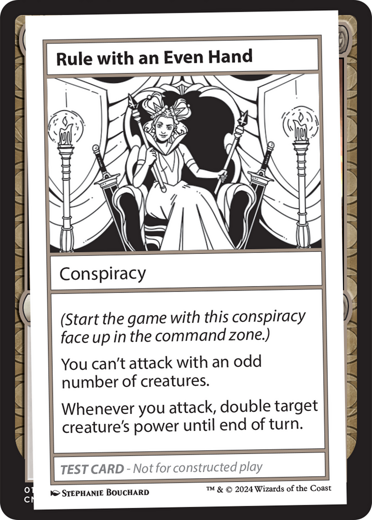Rule with an Even Hand (MB2-269) - Mystery Booster 2 - Premium MTG Single from Wizards of the Coast - Just $0.25! Shop now at Game Crave Tournament Store
