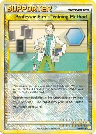 Professor Elm's Training Method - 100/123 (League Promo) 100 - League & Championship Cards Reverse Holofoil