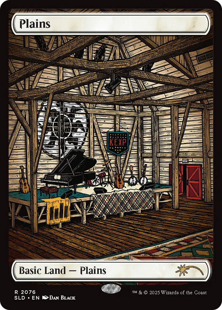 Plains (SLD-2076) - Secret Lair Drop (Borderless) Foil