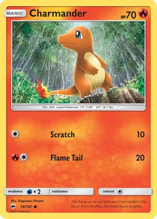Charmander 18/147 - Burning Shadows
