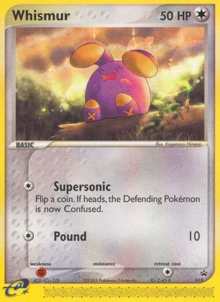 Whismur - 19/40 (Target Promo) 19 - Nintendo Promos