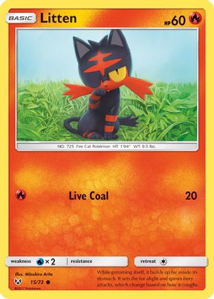 Litten 15/73 - Shining Legends
