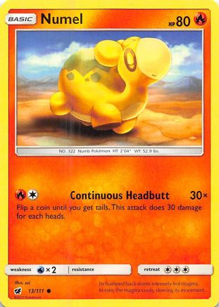 Numel 13/111 - Crimson Invasion Reverse Holofoil