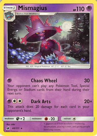 Mismagius 40/111 - Crimson Invasion
