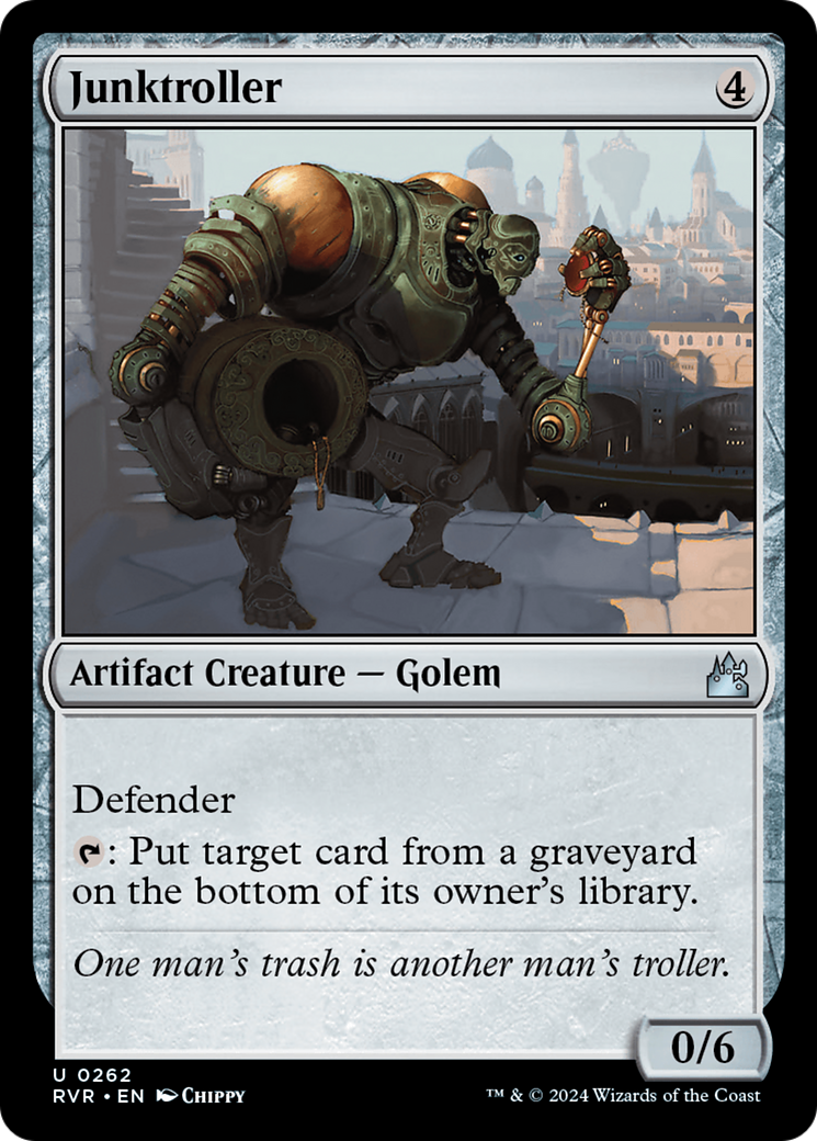 Junktroller (RVR-262) - Ravnica Remastered - Premium MTG Single from Wizards of the Coast - Just $0.25! Shop now at Game Crave Tournament Store