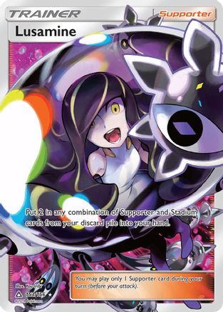 Lusamine 153/156 - Ultra Prism Holofoil