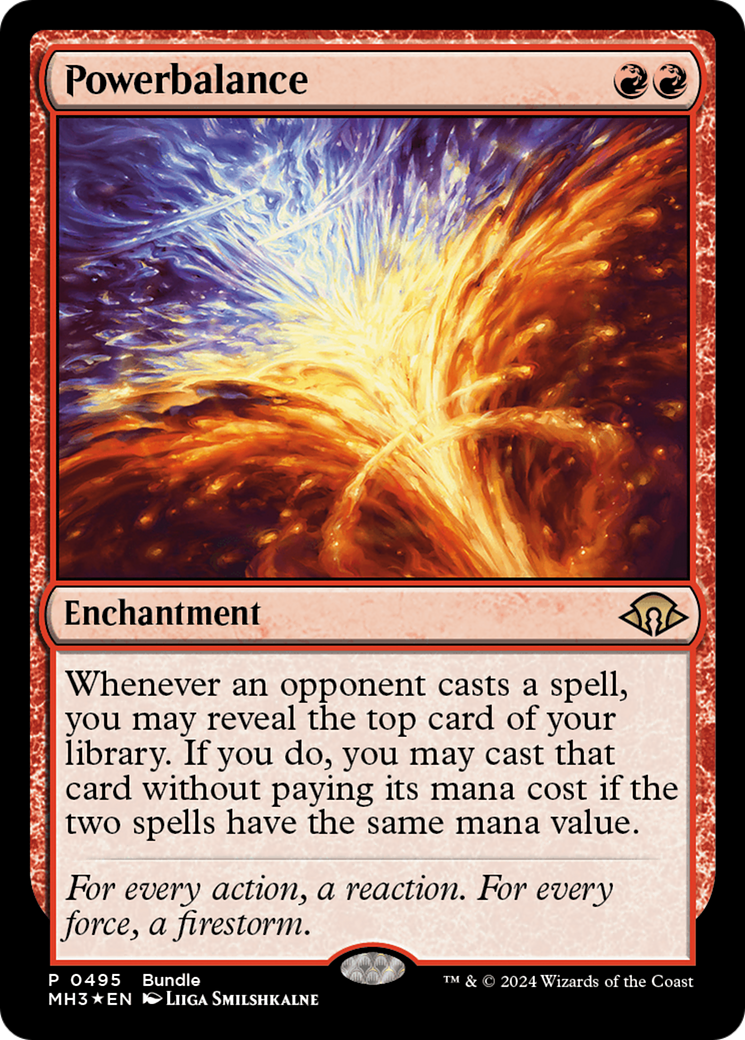 Powerbalance (MH3-495) - Modern Horizons 3 Foil - Premium MTG Single from Wizards of the Coast - Just $0.25! Shop now at Game Crave Tournament Store