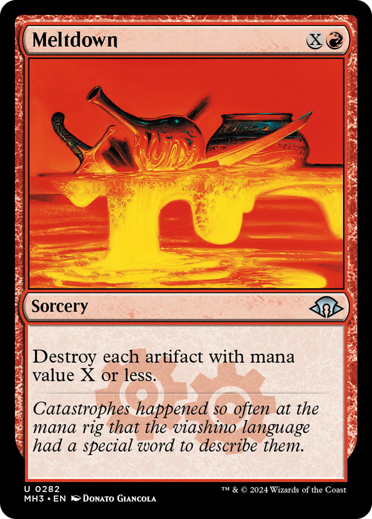 Meltdown (MH3-282) - Modern Horizons 3 Foil - Premium MTG Single from Wizards of the Coast - Just $0.31! Shop now at Game Crave Tournament Store