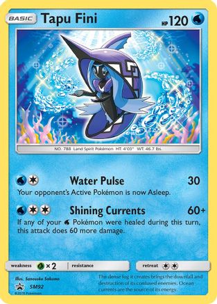 Tapu Fini SM92/248 - SM Black Star Promos Holofoil