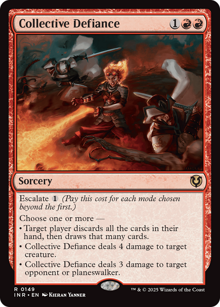Collective Defiance (-149) - Innistrad Remastered - Premium MTG Single from Wizards of the Coast - Just $0.25! Shop now at Game Crave Tournament Store