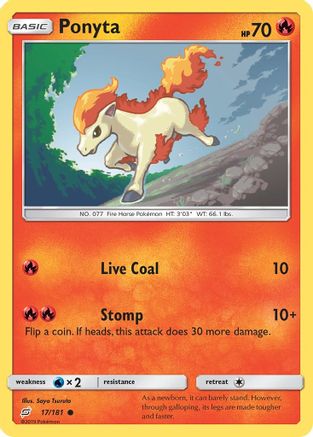 Ponyta 17/181 - Team Up