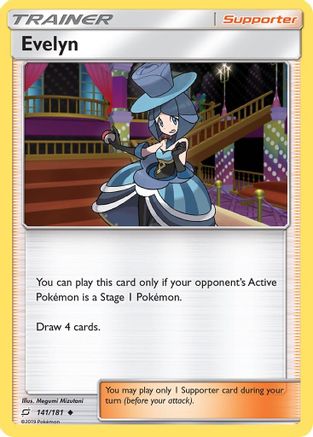 Evelyn 141/181 - Team Up Reverse Holofoil