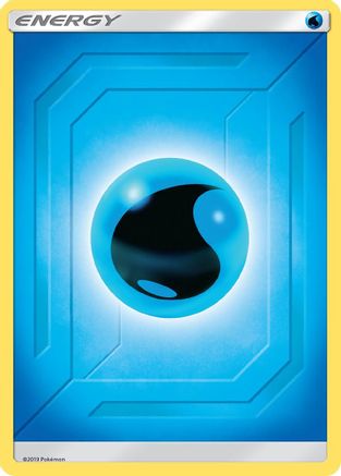 Water Energy (2019 Unnumbered) - SM Team Up Reverse Holofoil