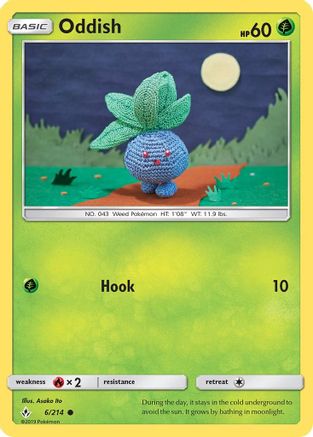 Oddish 6/214 - Unbroken Bonds