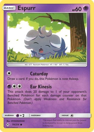 Espurr 79/214 - Unbroken Bonds Reverse Holofoil