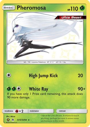 Pheromosa SV5/94 - Shiny Vault Holofoil