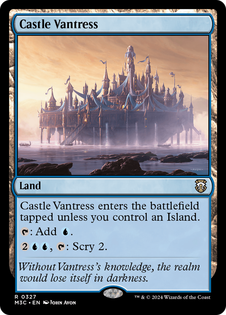 Castle Vantress (M3C-327) - Modern Horizons 3 Commander - Premium MTG Single from Wizards of the Coast - Just $0.25! Shop now at Game Crave Tournament Store
