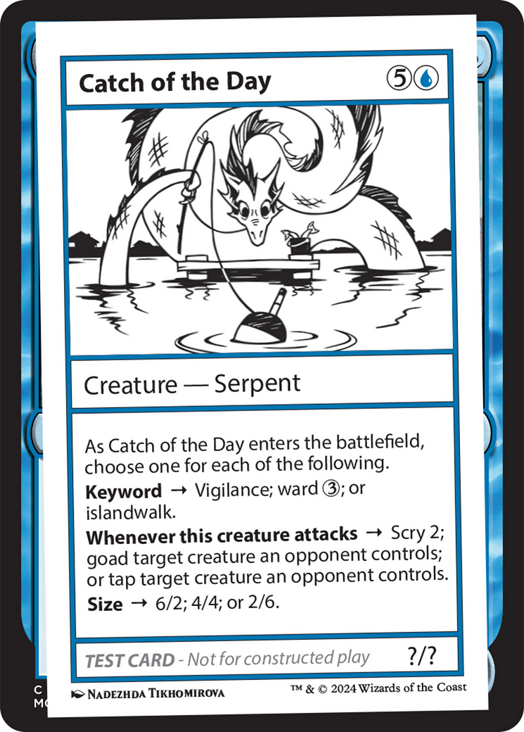 Catch of the Day (MB2-292) - Mystery Booster 2 - Premium MTG Single from Wizards of the Coast - Just $0.26! Shop now at Game Crave Tournament Store