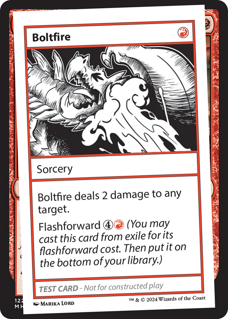 Boltfire (MB2-323) - Mystery Booster 2 - Premium MTG Single from Wizards of the Coast - Just $0.26! Shop now at Game Crave Tournament Store