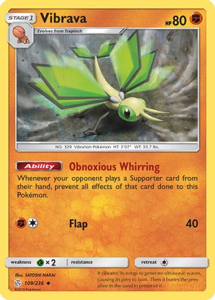 Vibrava 109/236 - SM Cosmic Eclipse Reverse Holofoil