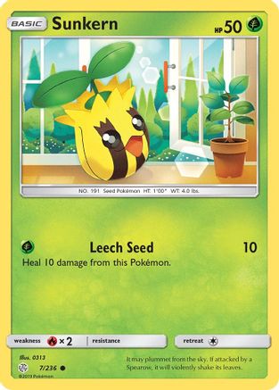 Sunkern 7/236 - SM Cosmic Eclipse