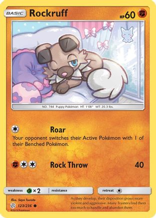 Rockruff 123/236 - SM Cosmic Eclipse
