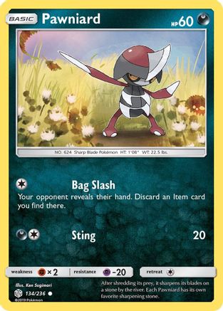 Pawniard 134/236 - SM Cosmic Eclipse