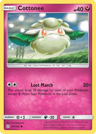 Cottonee 147/236 - SM Cosmic Eclipse