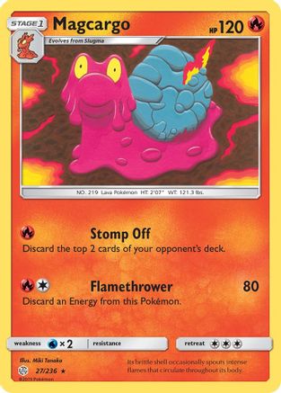 Magcargo 27/236 - SM Cosmic Eclipse