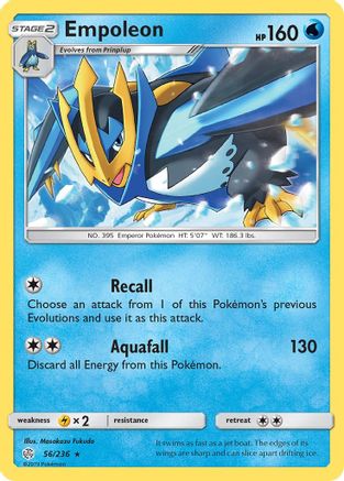 Empoleon 56/236 - SM Cosmic Eclipse