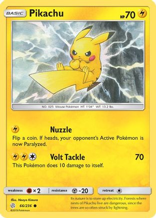 Pikachu 66/236 - SM Cosmic Eclipse