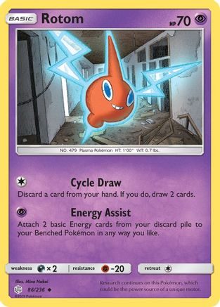 Rotom 86/236 - SM Cosmic Eclipse