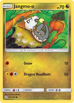 Jangmo-o - 161/236 161/236 - SM Cosmic Eclipse Reverse Holofoil